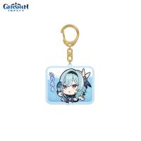 Брелок акриловый Chibi Expressions Character Acrylic Keychain Eula[ПОДАРКИ]