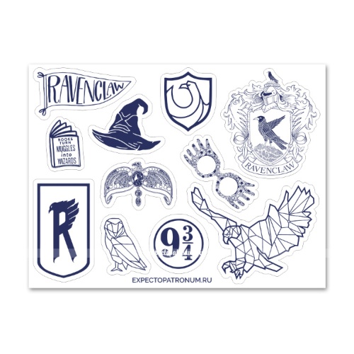 Наклейки Гарри Поттер Когтерван [ПОДАРКИ]