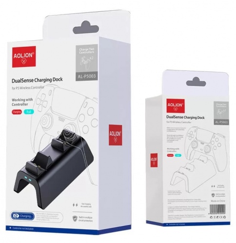 Зарядная станция PS5 DualSense Charging Dock AL-P5003 AOLION